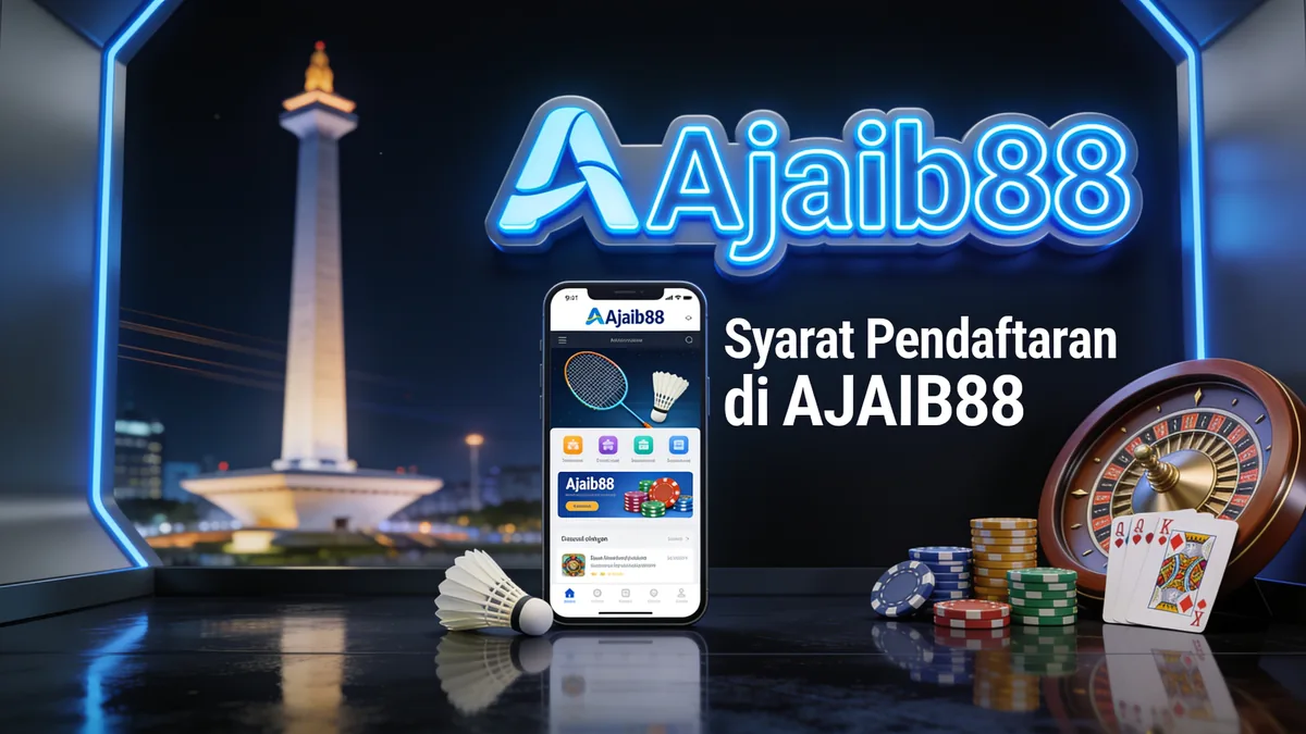 Syarat Pendaftaran di AJAIB88 — ajaib88 di Indonesia